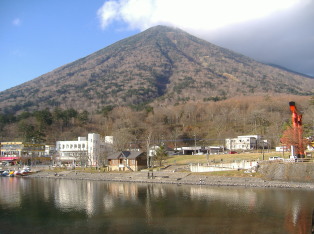 Lake Chuzenji and Mount Nantai